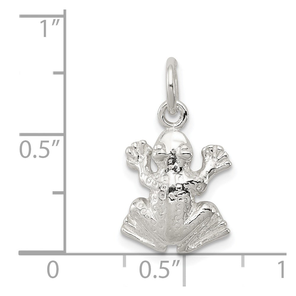 Sterling Silver Frog Charm
