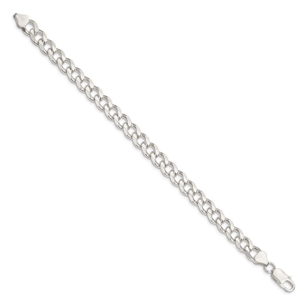 Sterling Silver 8.3mm Curb Chain