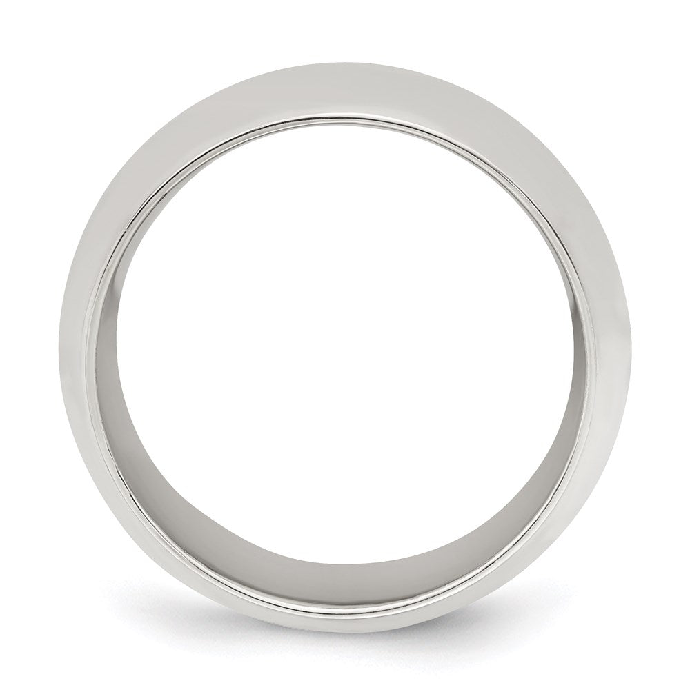 Sterling Silver 9mm Comfort Fit Size 6 Band