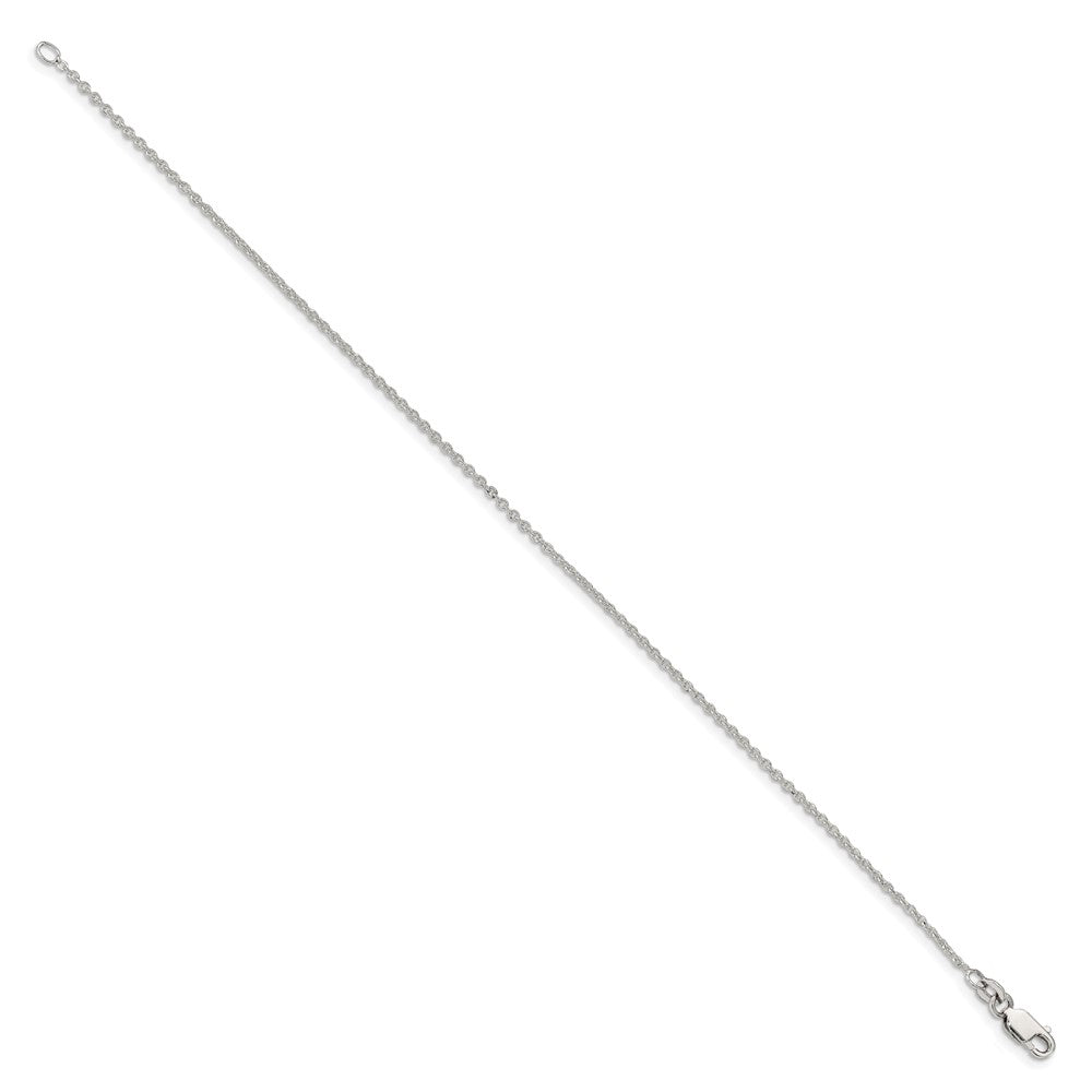 Sterling Silver 1.5mm Cable Chain Anklet