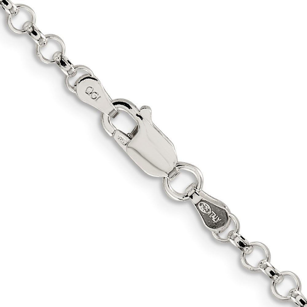 Sterling Silver 3.5mm Rolo Chain