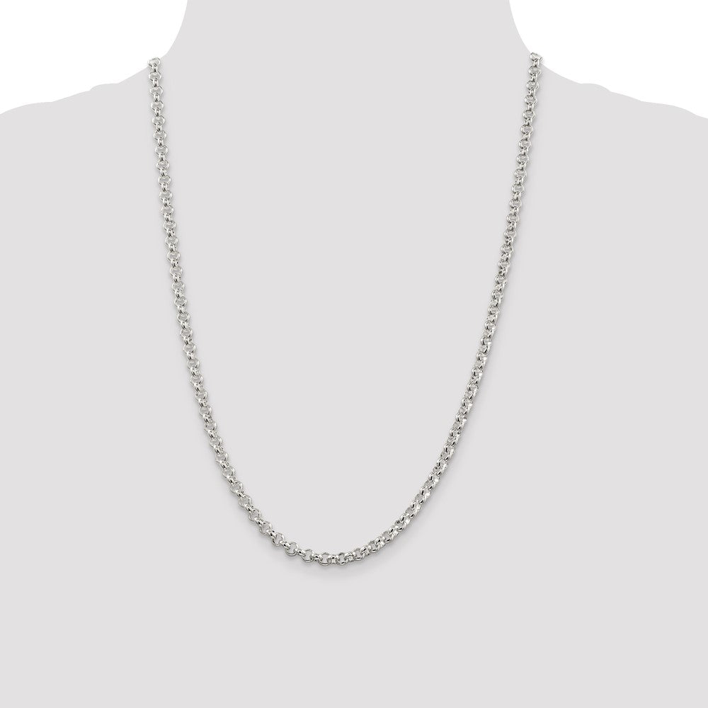 Sterling Silver 4.6mm Rolo Chain