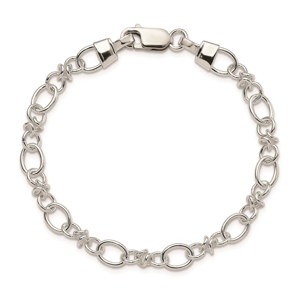 Sterling Silver Fancy Bracelet