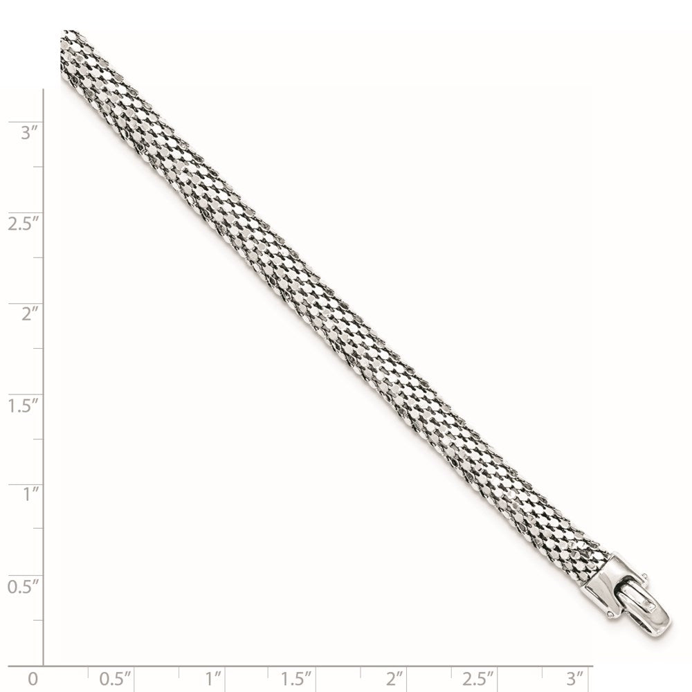 Sterling Silver Mesh Bracelet