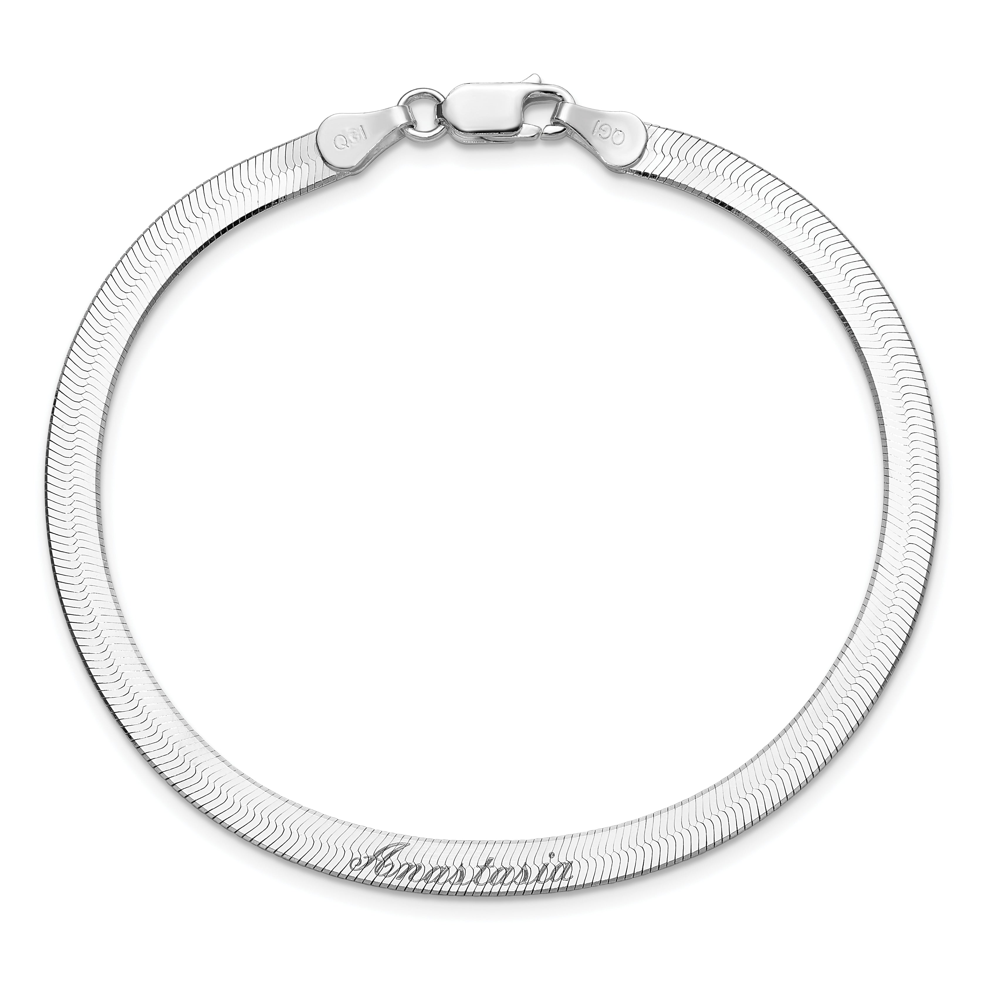 Sterling Silver 4.5mm Magic Herringbone Chain