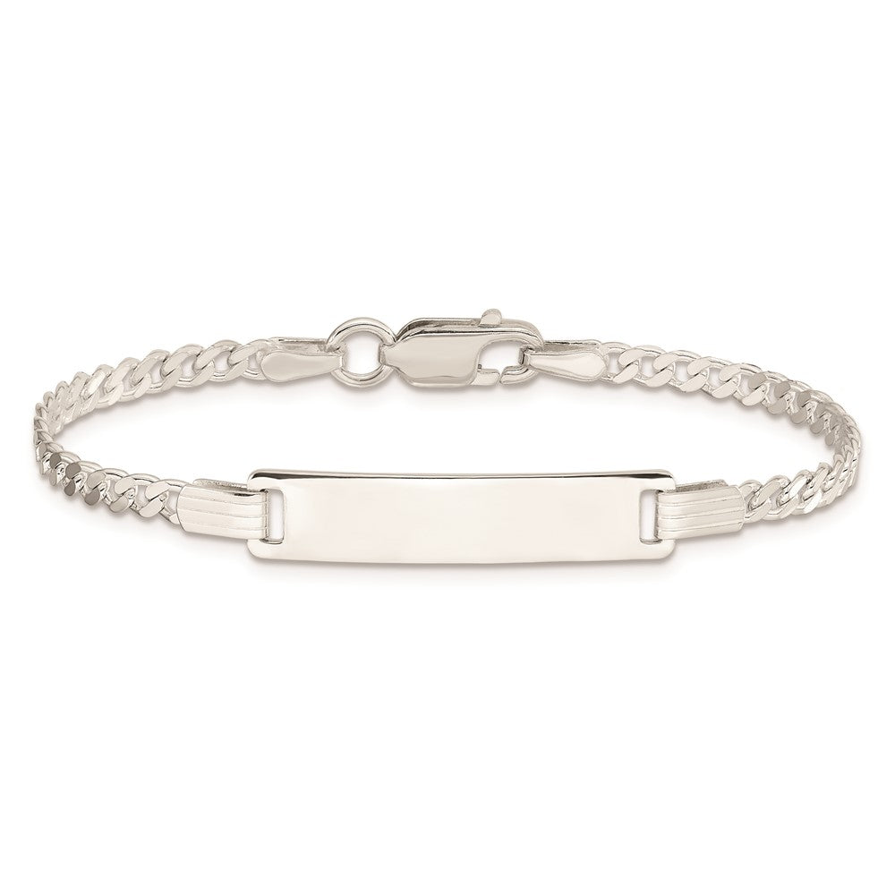 Sterling Silver Baby ID Bracelet