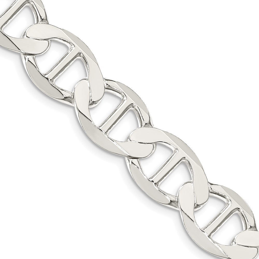 Sterling Silver 12.3mm Flat Anchor Chain