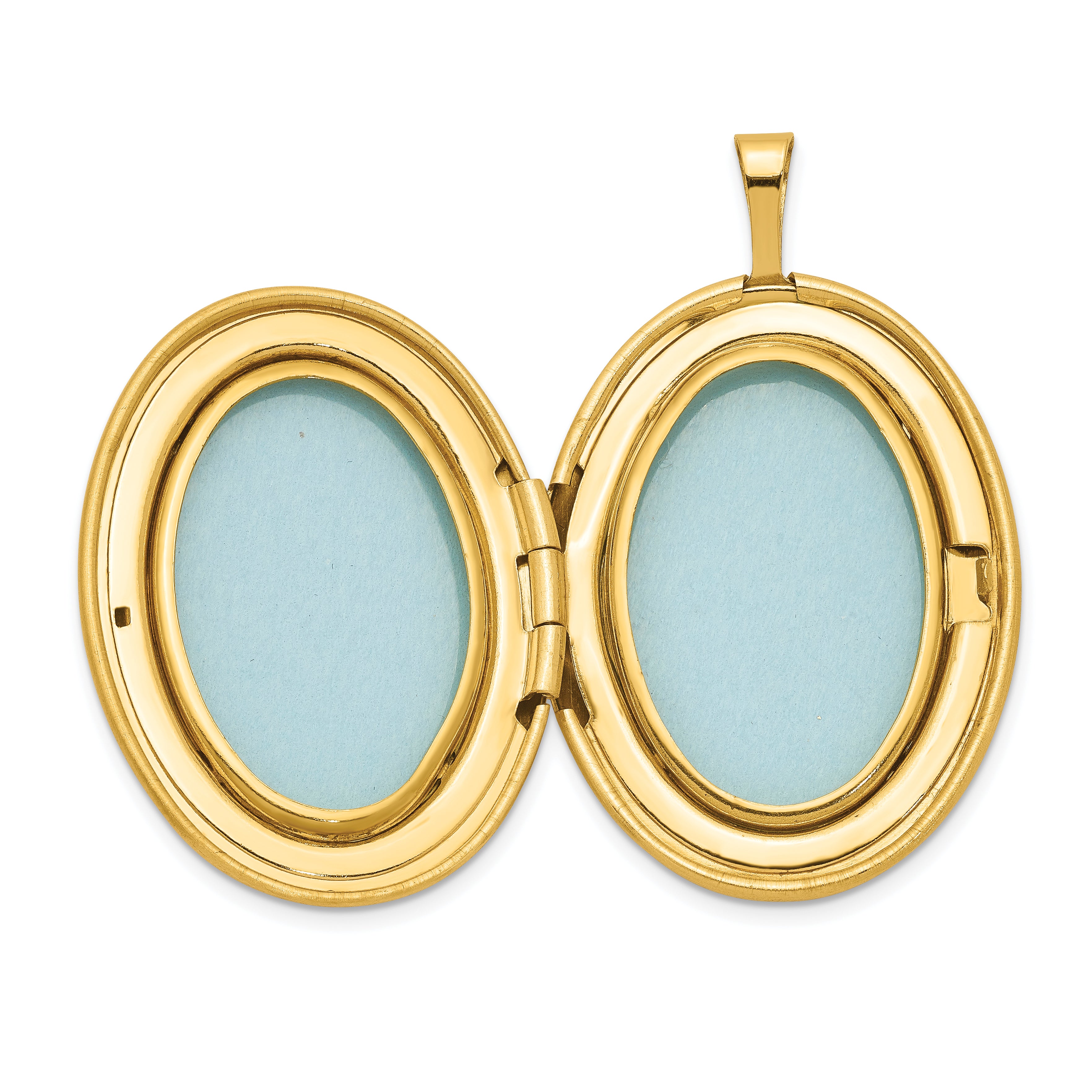 1/20 Gold Filled 26mm Floral Oval Locket