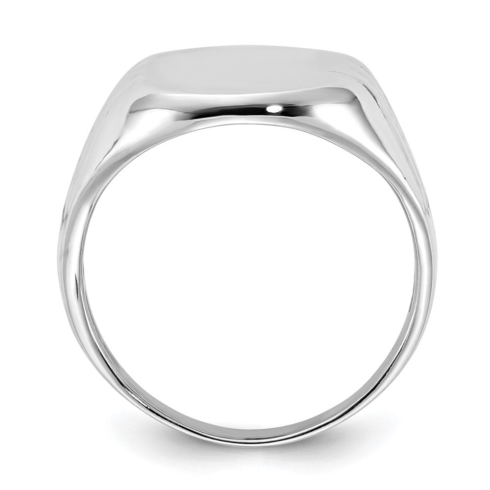 Sterling Silver Polished Signet Ring