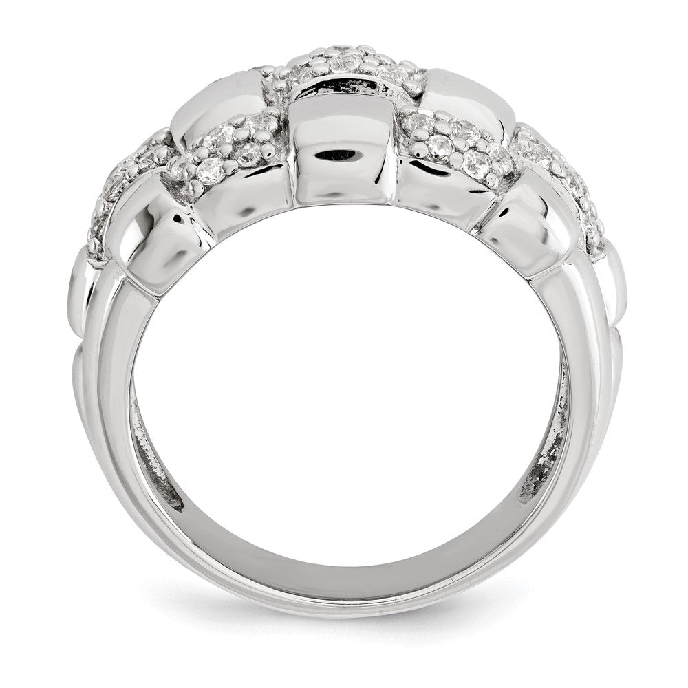 Sterling Silver Patterned Ring