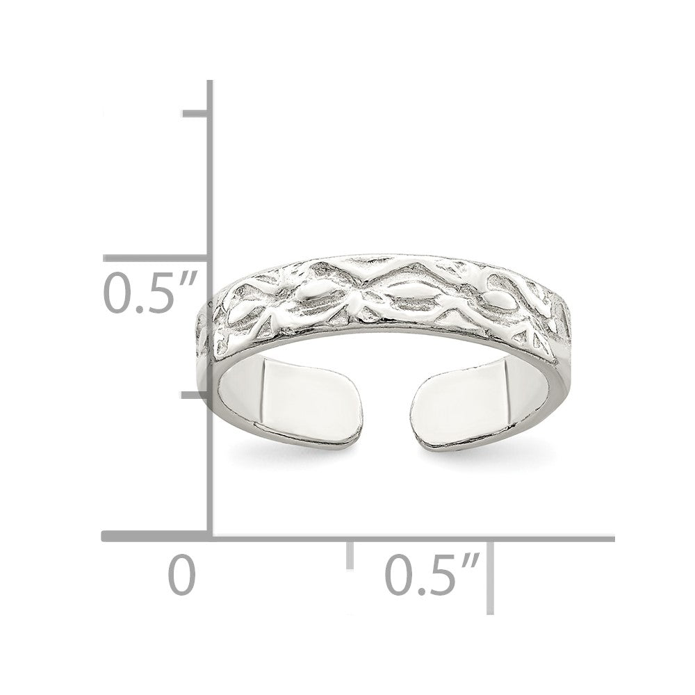 Sterling Silver Toe Ring