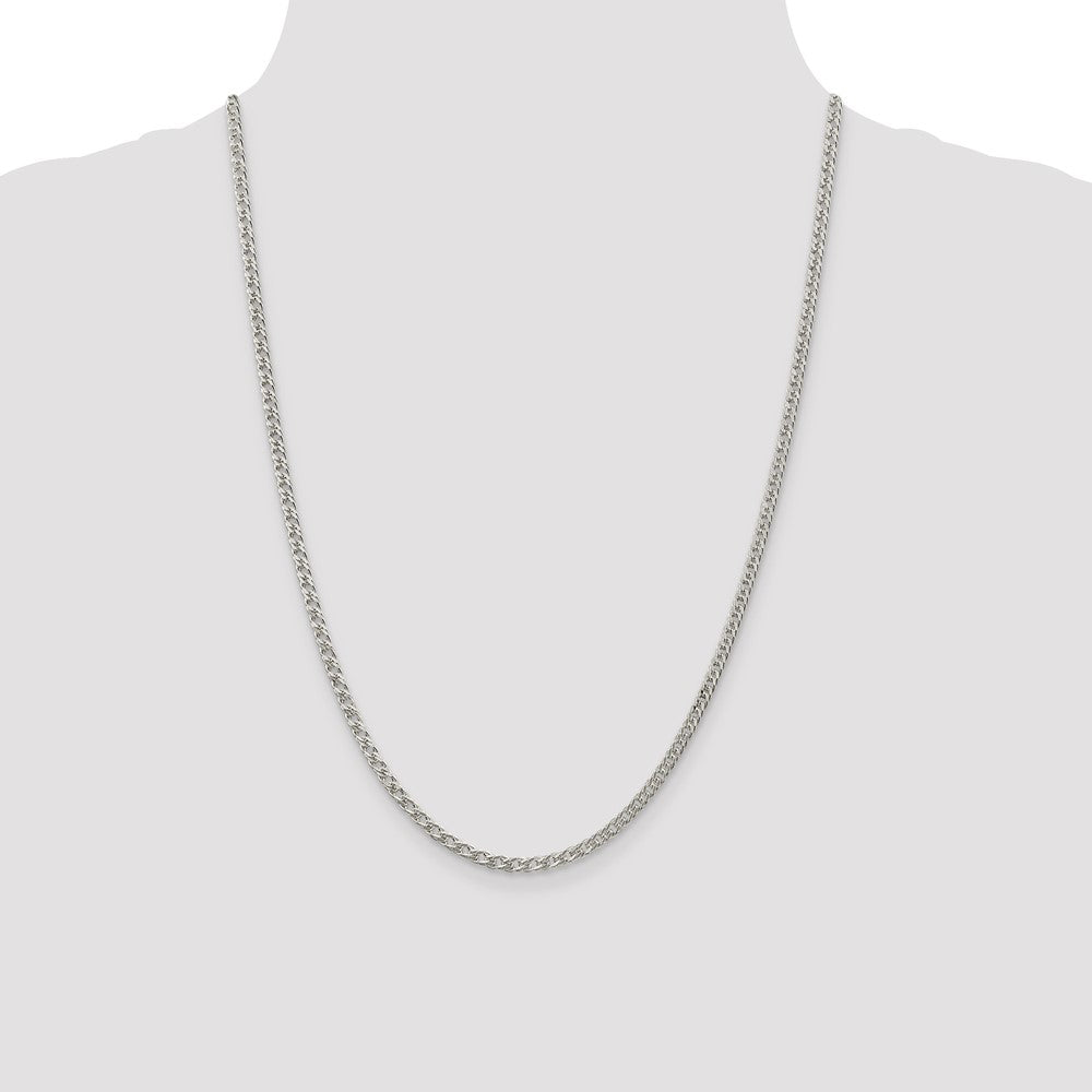 Sterling Silver 3.3mm Rambo Chain