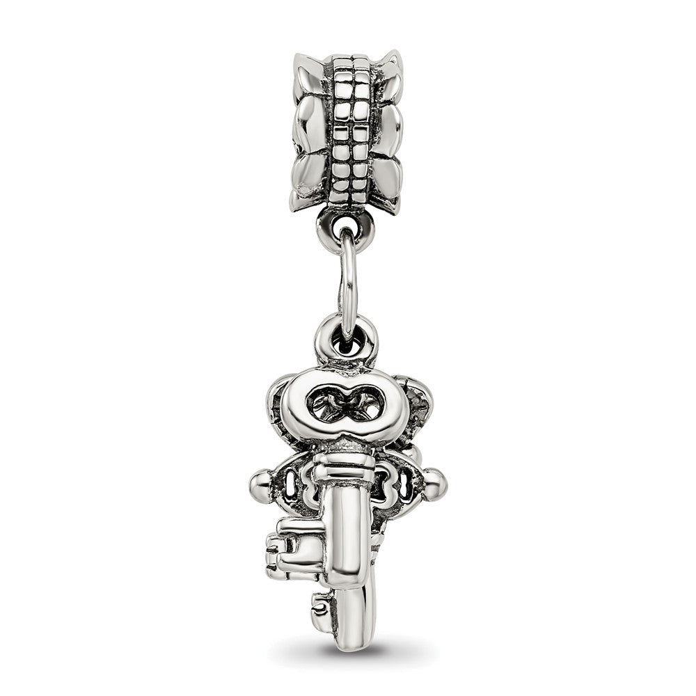 Sterling Silver Reflections Three Keys Dangle Bead