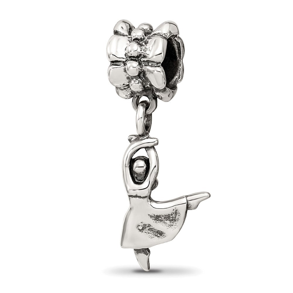 Sterling Silver Reflections Dancer Dangle Bead