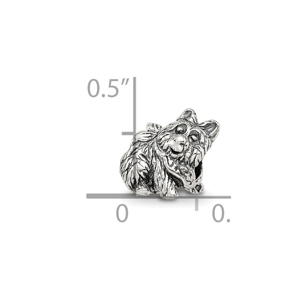 Sterling Silver Reflections Kids Dog Bead