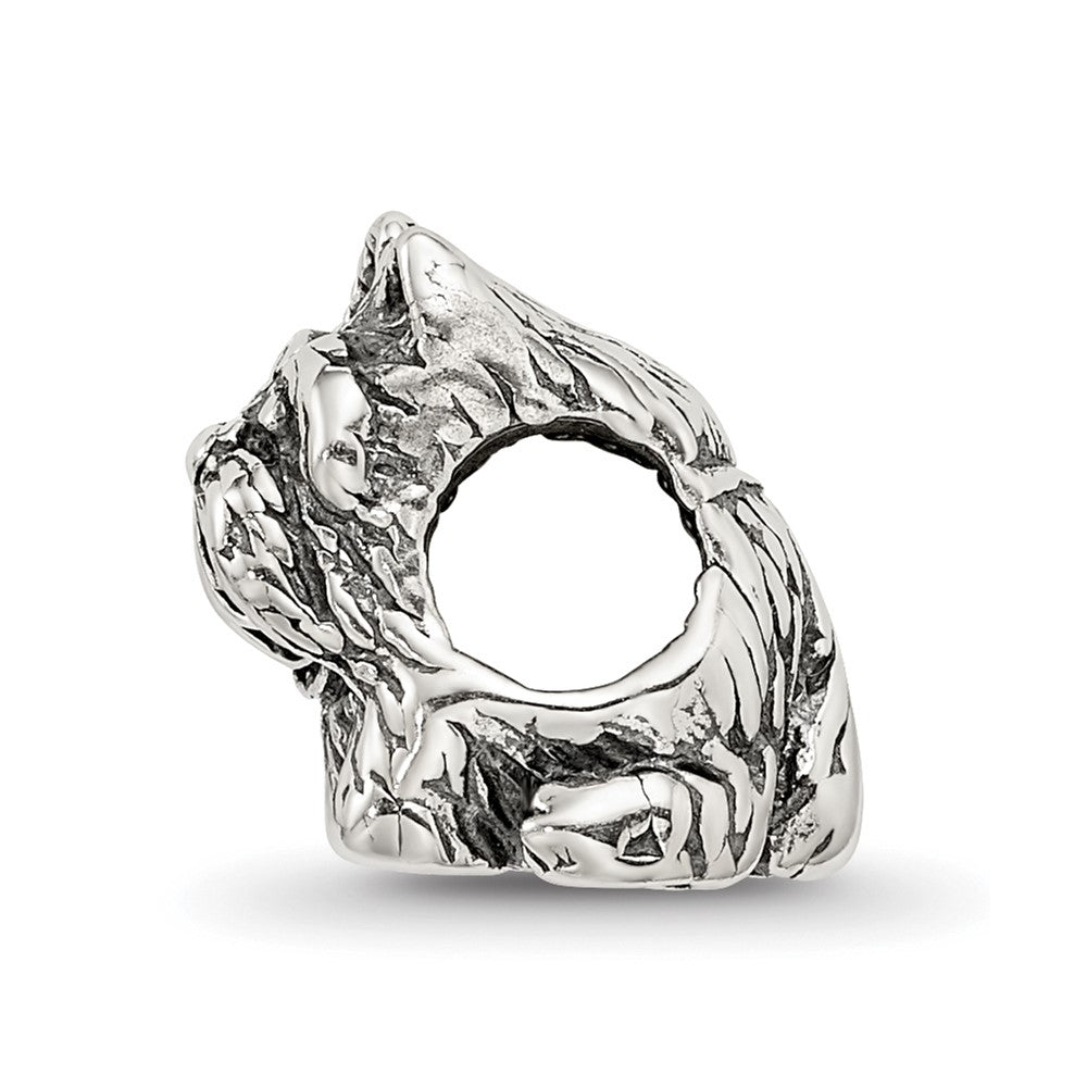 Sterling Silver Reflections Scottish Terrier Dog Bead