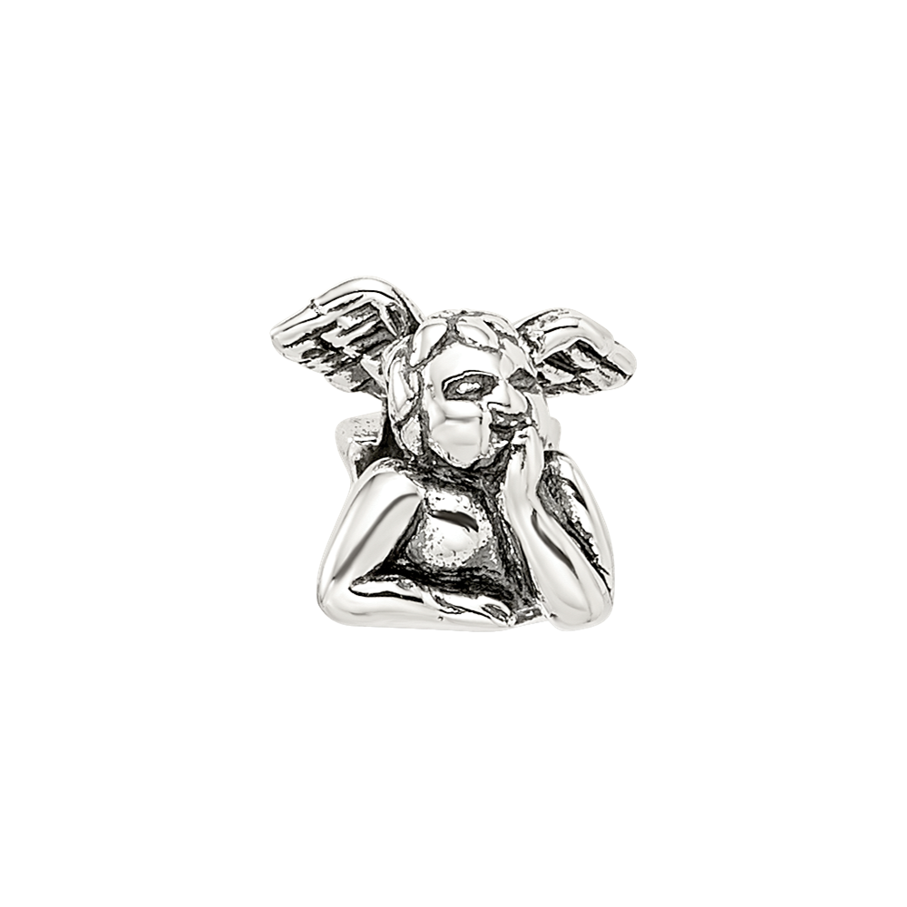 Sterling Silver Reflections Kids Angel Bead