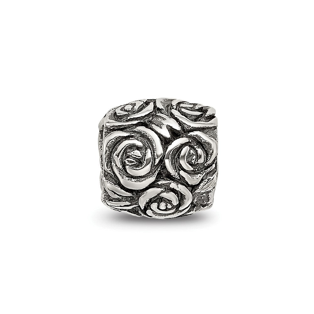 Sterling Silver Reflections Kids Floral Bali Bead