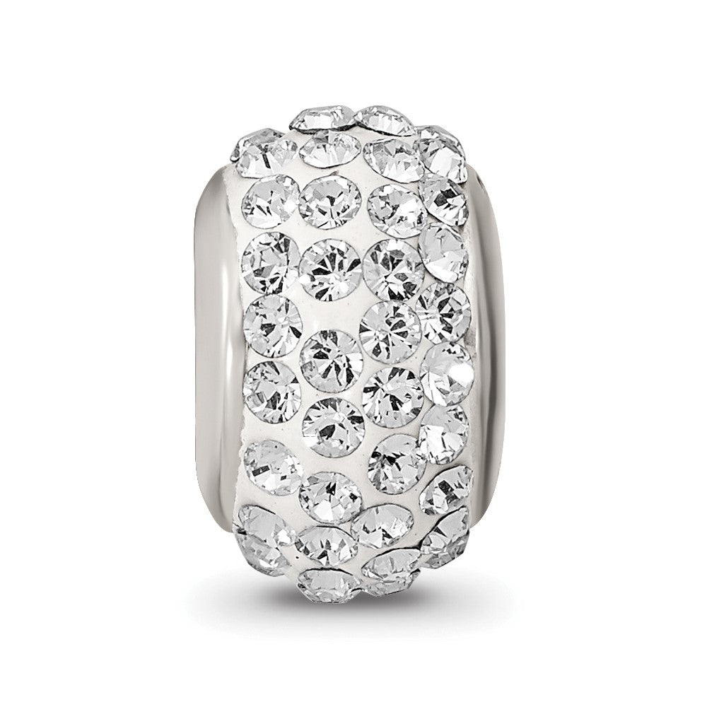 Sterling Silver Reflections April Full Preciosa Crystal Bead