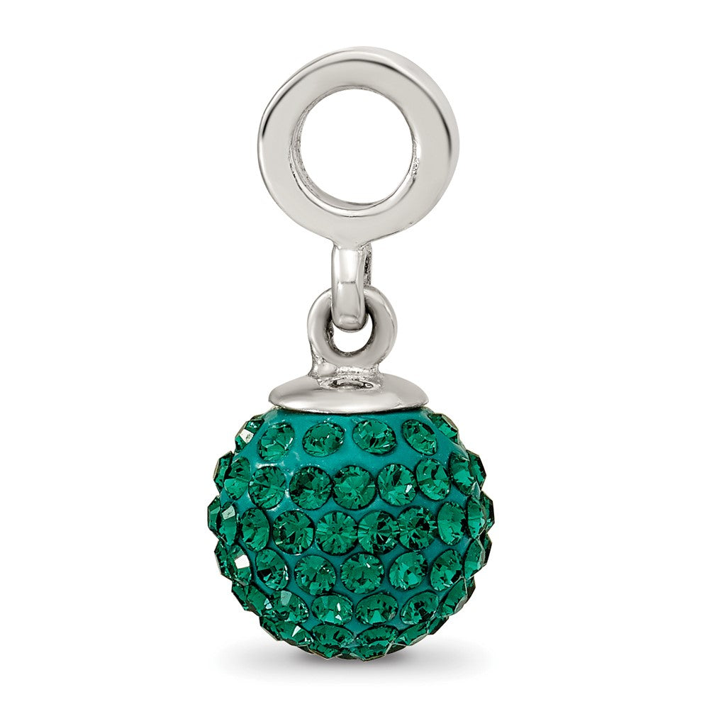 Sterling Silver Reflections May Preciosa Crystal Ball Dangle Bead