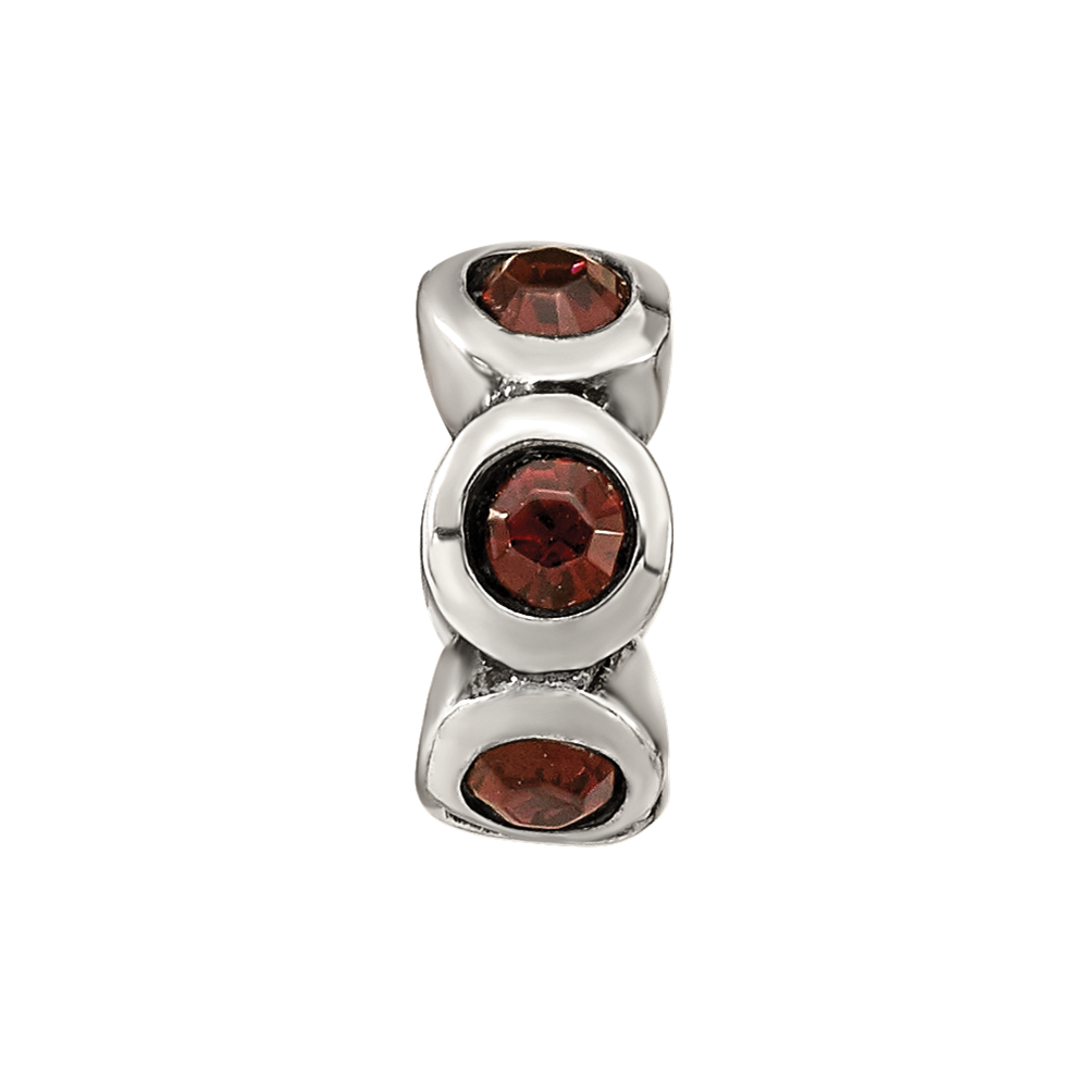 Sterling Silver Reflections June Preciosa Crystal Birthstone Bead