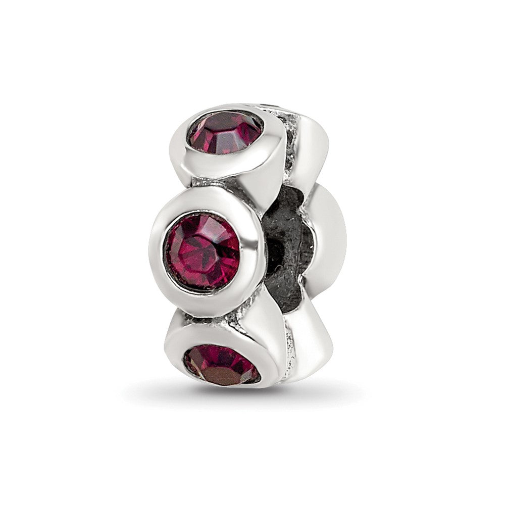 Sterling Silver Reflections June Preciosa Crystal Birthstone Bead