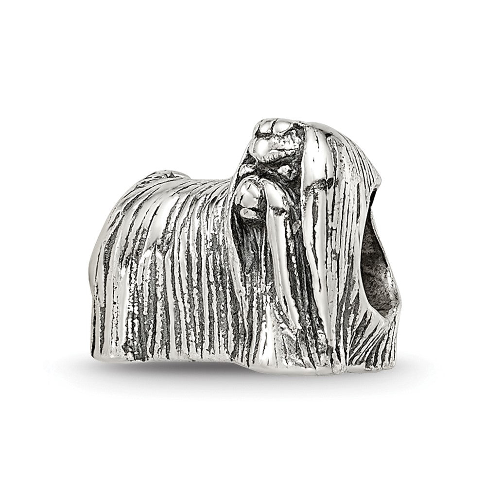 Sterling Silver Reflections Maltese Dog Bead