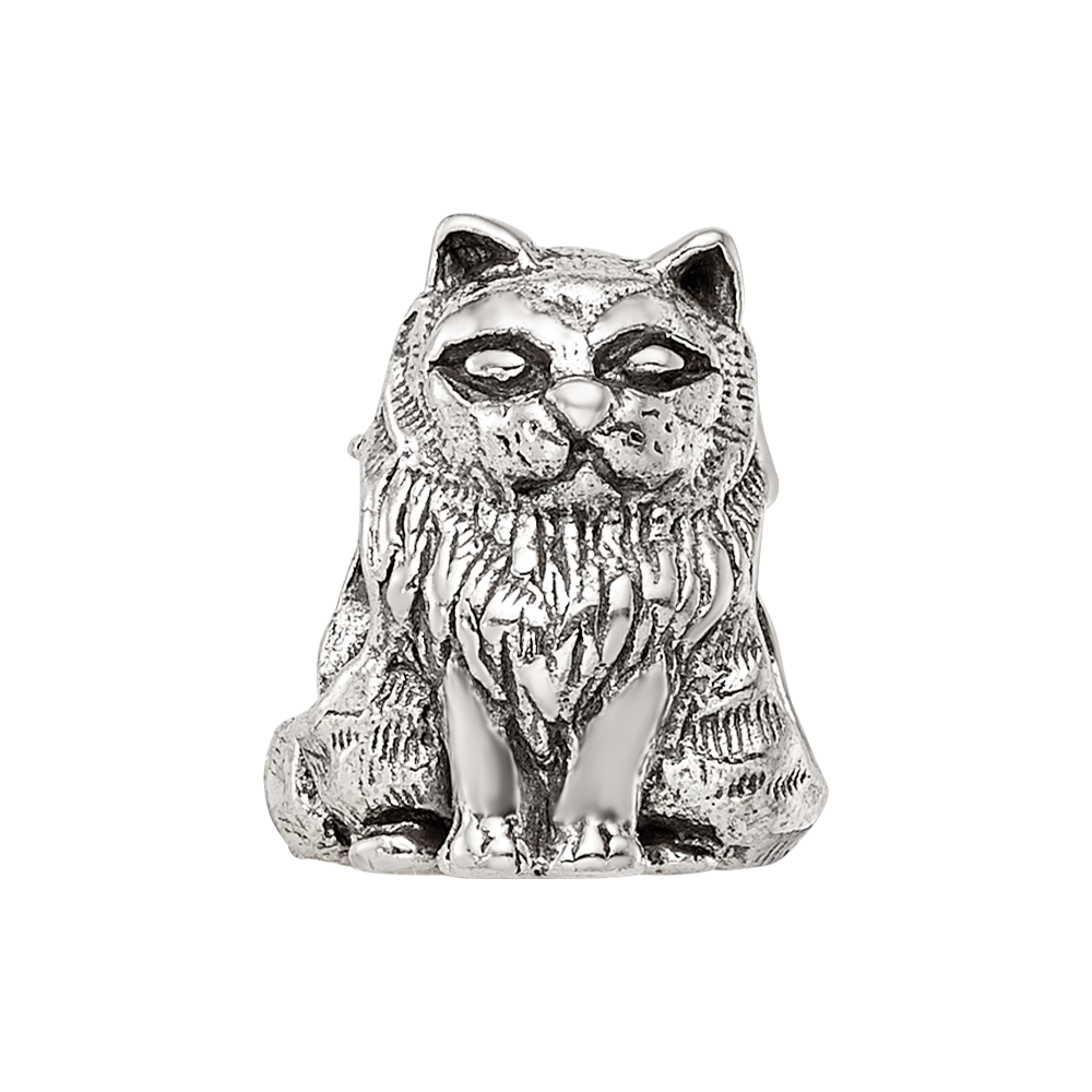 Sterling Silver Reflections Birman Cat Bead
