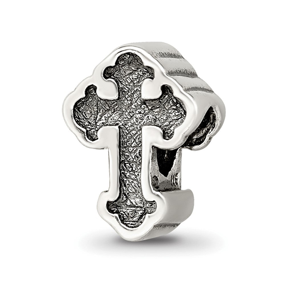 Sterling Silver Reflections Budded Cross Bead