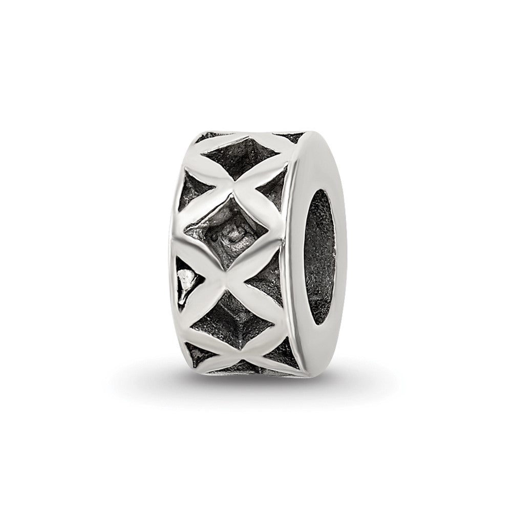 Sterling Silver Reflections X Spacer Bead