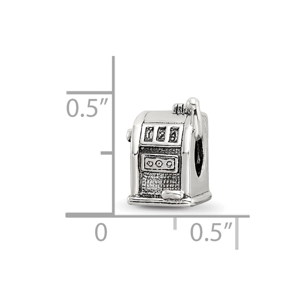 Sterling Silver Reflections Slot Machine Bead