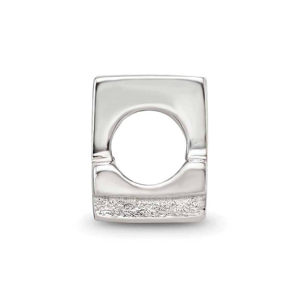 Sterling Silver Reflections Number 4 Bead