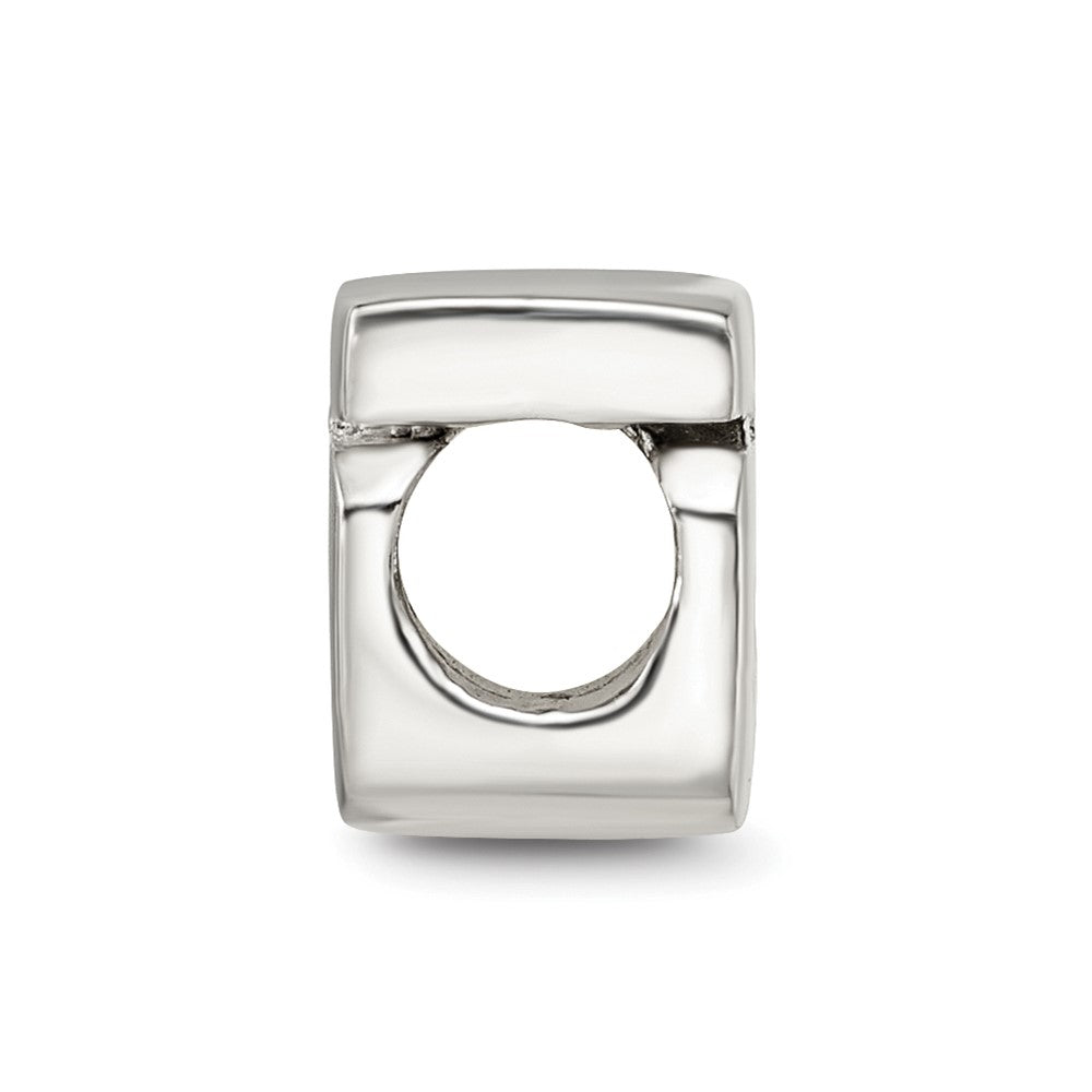 Sterling Silver Reflections Numeral 5 Bead