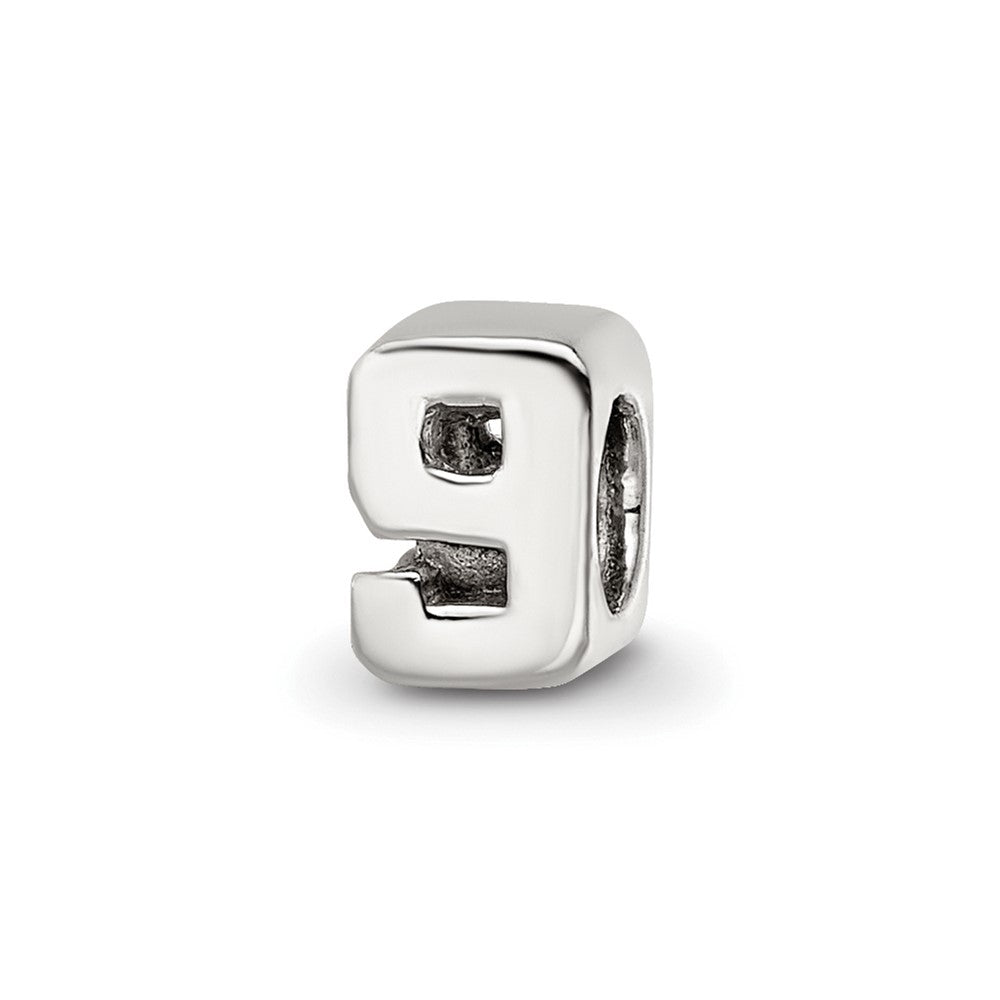 Sterling Silver Reflections Kids Number 9 Bead