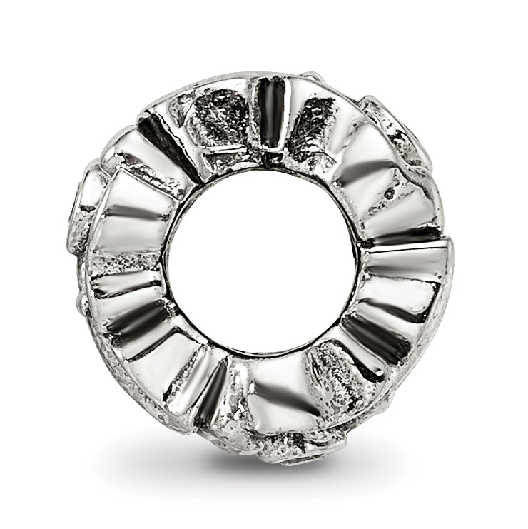 Sterling Silver Reflections Butterfly w/CZ Bali Bead Size: 8.18MM X 8.18MM