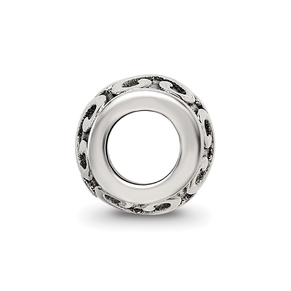 Sterling Silver Reflections Scroll Bali Bead