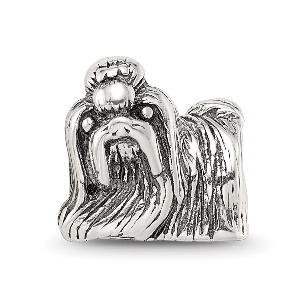 Sterling Silver Reflections Shih Tzu Bead