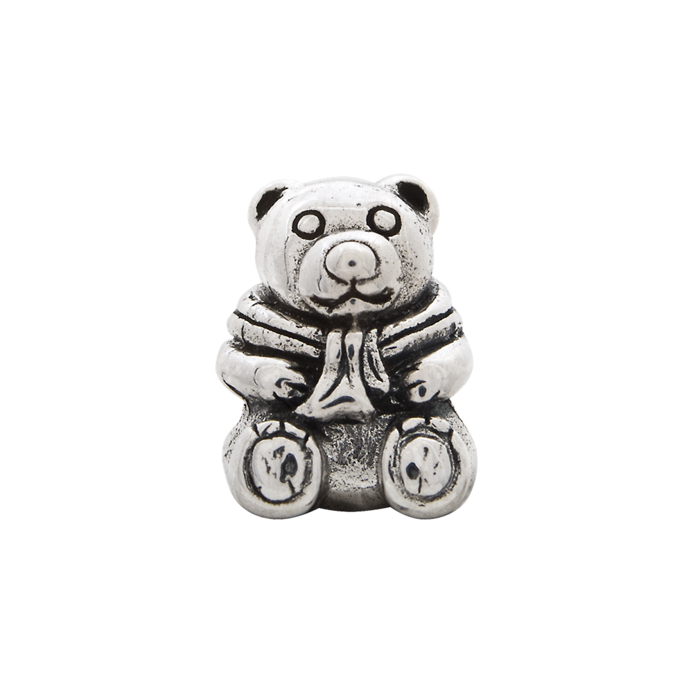 Sterling Silver Reflections Teddy Bear Bead