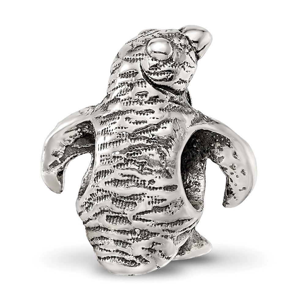 Sterling Silver Reflections Penguin Bead