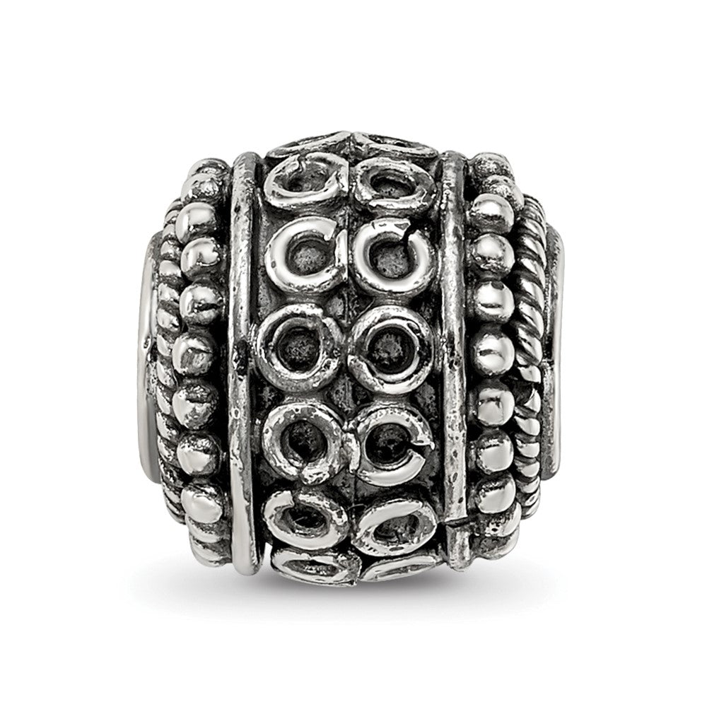 Sterling Silver Reflections Decorative Bali Bead