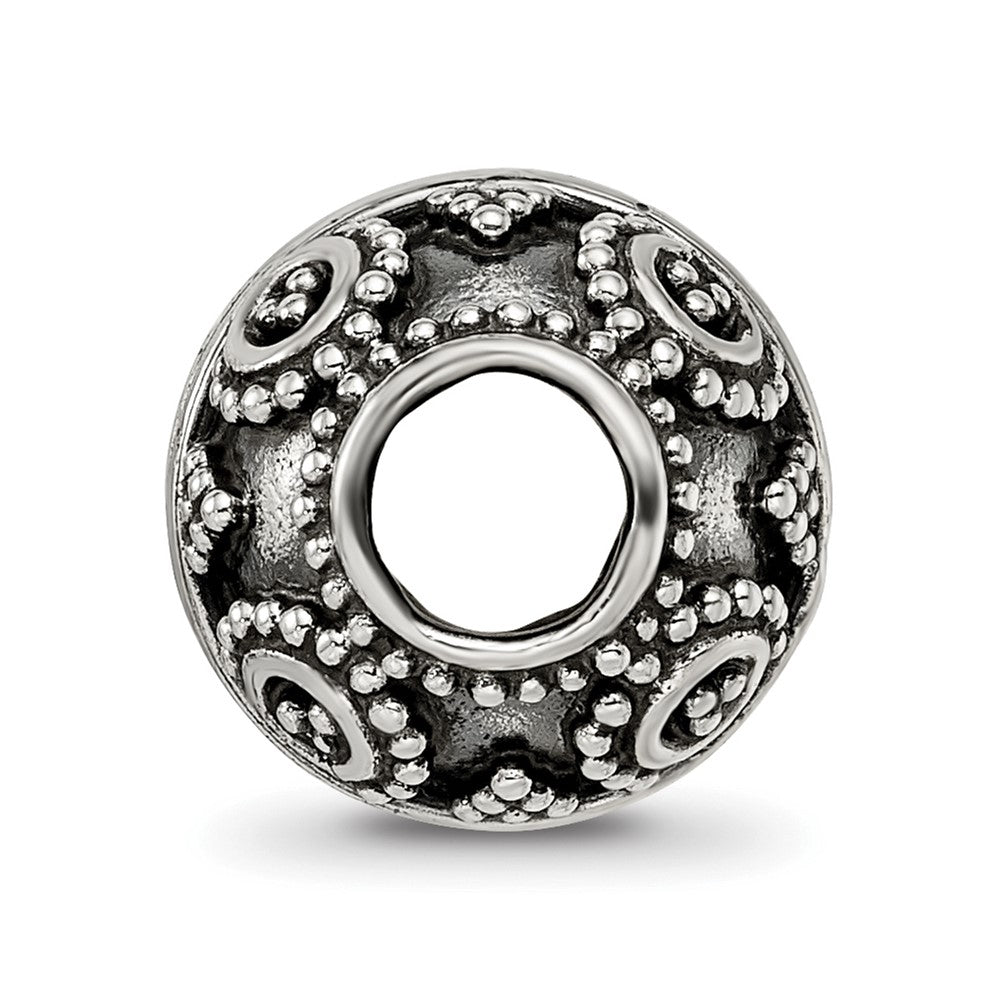 Sterling Silver Reflections Decorative Bali Bead