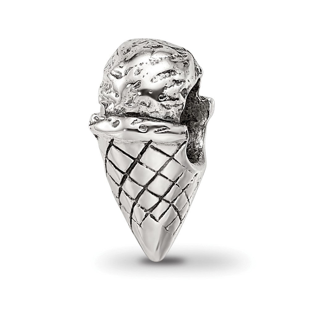Sterling Silver Reflections Ice Cream Cone Bead