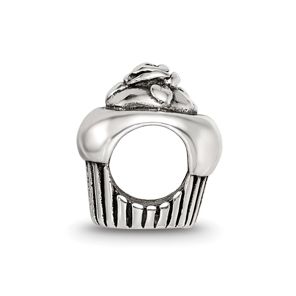 Sterling Silver Reflections Cupcake Bead