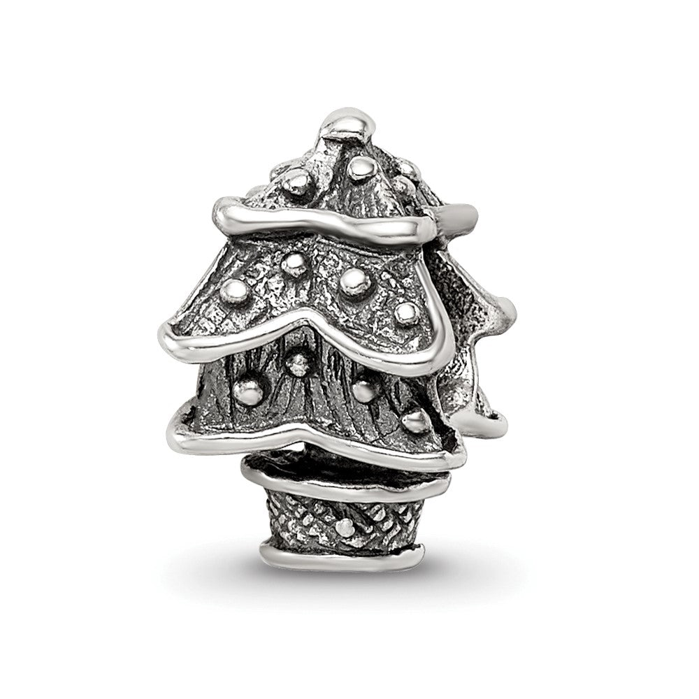 Sterling Silver Reflections Christmas Tree Bead