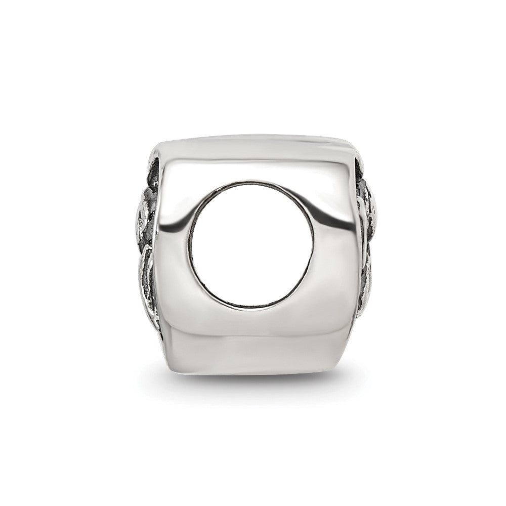 Sterling Silver Reflections Angel Heart Bead