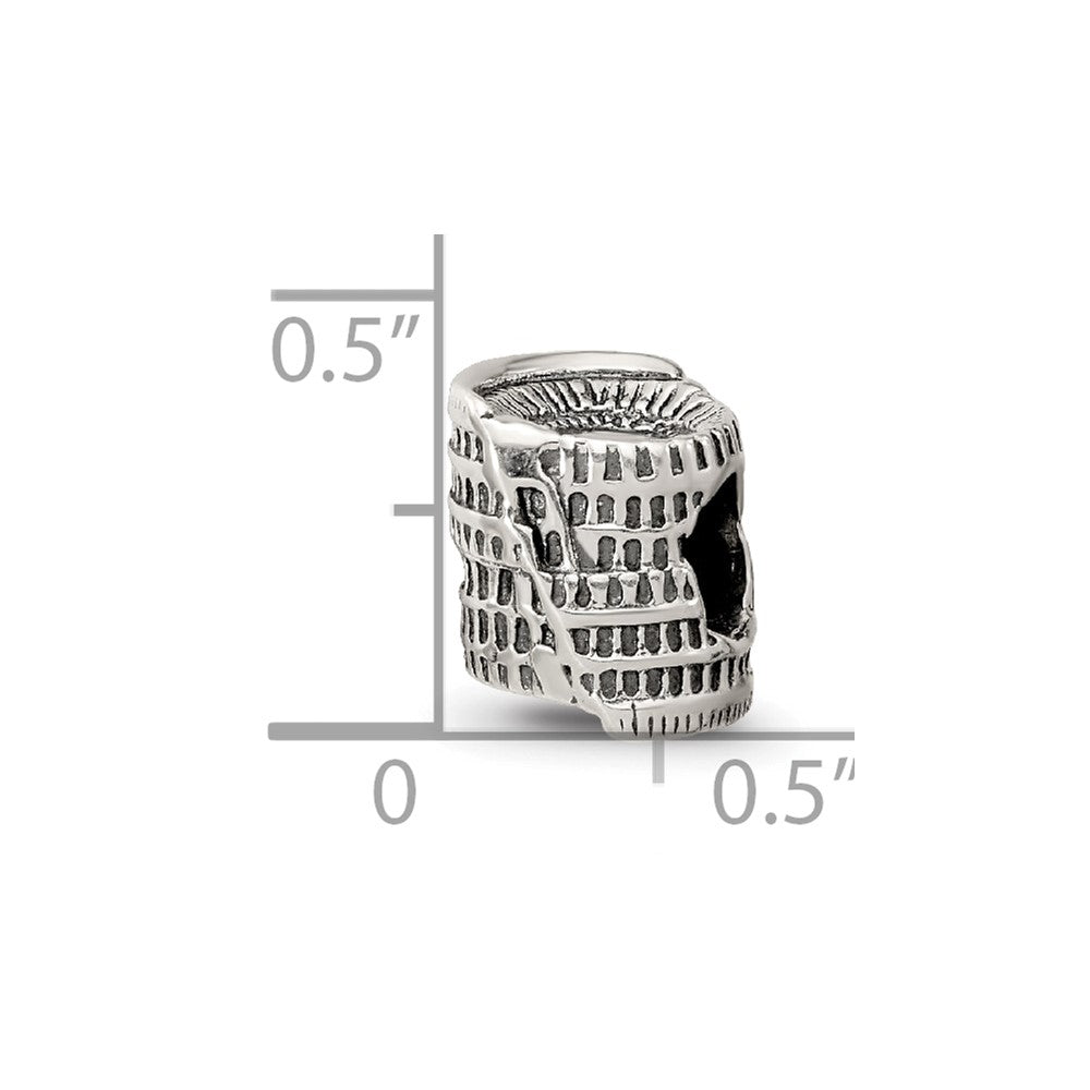 Sterling Silver Reflections Colosseum Bead