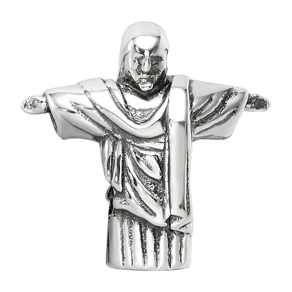 Sterling Silver Reflections Christ the Redeemer Bead