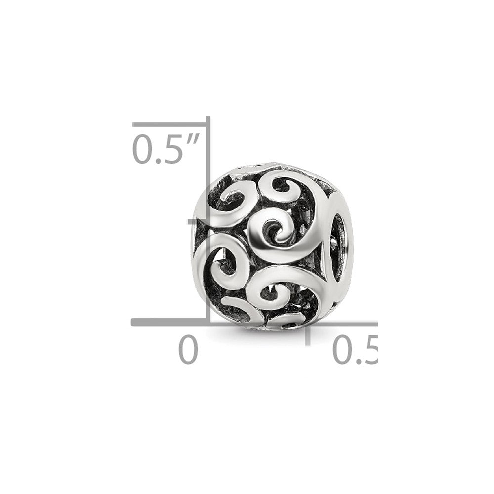 Sterling Silver Reflections Bali Bead