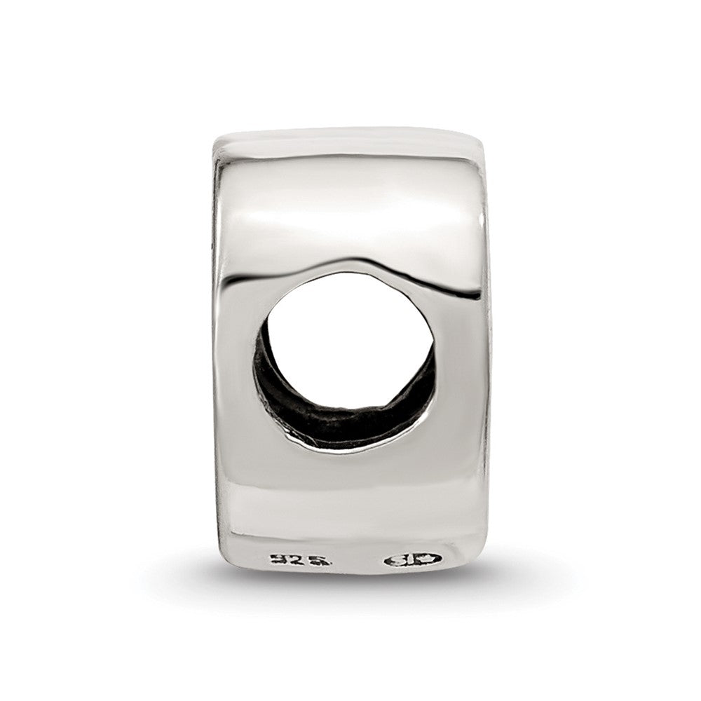 Sterling Silver Reflections Mom Heart Bead