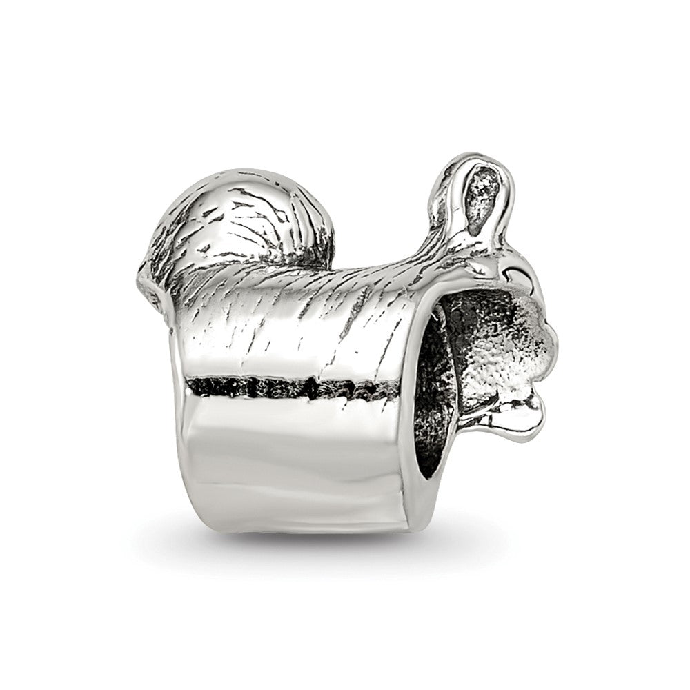 Sterling Silver Reflections Squirrel Bead